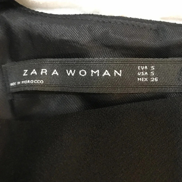 Zara Woman Jumpsuit.Black.‎ Size Small. - Picture 5 of 7